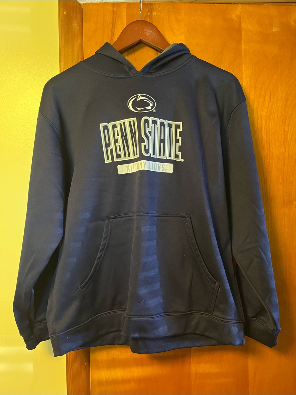 NCAA Penn State Navy Hooded Pullover Sweatshirt